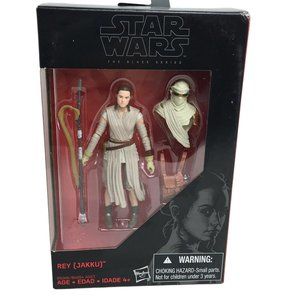 Disney Star Wars The Black Series Rey Jakku 3.75 Inch Action Figure Hasbro New